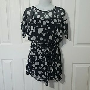 Sam Edelman women's dress XS New 110$ graphic play